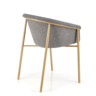 Обідній стілець Halmar K489 Попелястий V-CH-K/489-KR-POPIELATY фото - 2