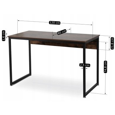 Письменный стол Mebel Elit ROSS Дуб рустик - 10 Письменный стол Mebel Elit ROSS Дуб рустик ME.ROSS/BR/CZ/B фото - 10