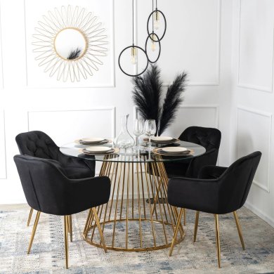 Обеденный стул Mebel Elit RAYA Черный ME.RAYA/CZ/ZL/V/K фото - 7