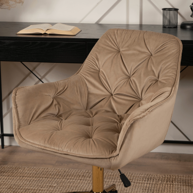 Офісне крісло Mebel Elit MILAN Бежевий ME.MILAN/BZ/ZL/V/FO фото - 9