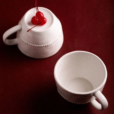 Кружка Homla PADRA 300 мл Белый 243028 фото - 5