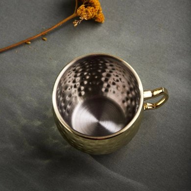 Кружка Homla ALCOLE 500 мл Золотой 230599 фото - 6