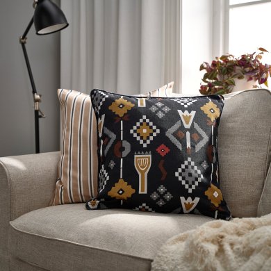 Декоративная наволочка MOSSNYCKLAR 50x50 см Принт - 6 IKEA Декоративная наволочка MOSSNYCKLAR 50x50 см Принт (ИКЕА МОССНИКЛАР) 80584649 фото - 6