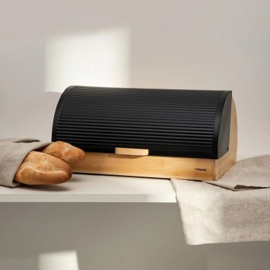 Хлібниця Homla TROPEA Чорний 237252 фото - 4