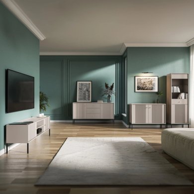 Витрина Mebel Elit SOFT Кашемир - 5 Витрина Mebel Elit SOFT Кашемир W.ISEO/KASZ/BZ/WIT фото - 5