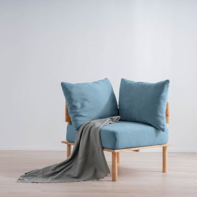 Кресло мягкое модульное Homla SERI 2 Голубой - 4 Кресло мягкое модульное Homla SERI 2 Голубой 226248 фото - 4