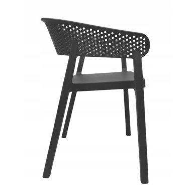 УЦЕНКА Садовый стул Kontrast KP100 Антрацит - 7 УЦЕНКА Садовый стул Kontrast KP100 Антрацит brak/5.90.211279 фото - 7