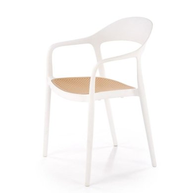 Садовый стул Halmar K530 Белый - 4 Садовый стул Halmar K530 Белый V-CH-K/530-KR-BIAŁY фото - 4