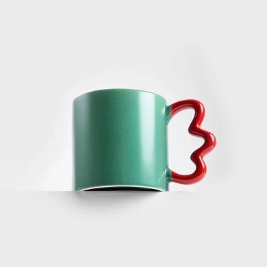 Кружка Homla BOJA 3 450 мл Зеленый 234211 фото - 2