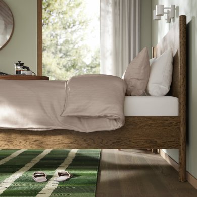 IKEA Кровать TONSTAD 160x200 см Коричневый (ИКЕА ТОНСТАД) 30629985 фото - 5