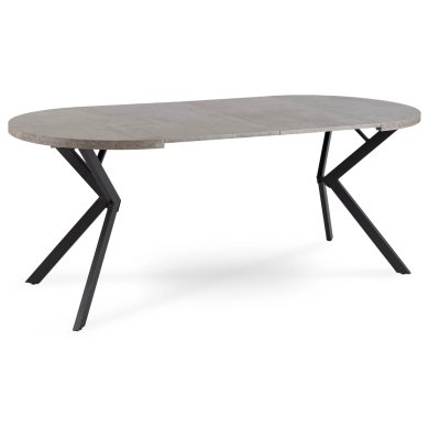 Розкладний обідній стіл Mebel Elit DORIAN Бетон ME.DORIAN/BET/CZ/S фото - 6
