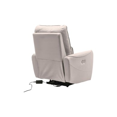 Кресло мягкое раскладное с реклайнером Signal ZEFIR Бежевый ZEFIRSSBE фото - 2