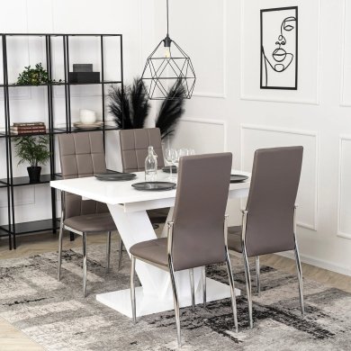 Обідній стілець Mebel Elit MOLLY Сірий ME.MOLLY/P/CH/E/K фото - 9