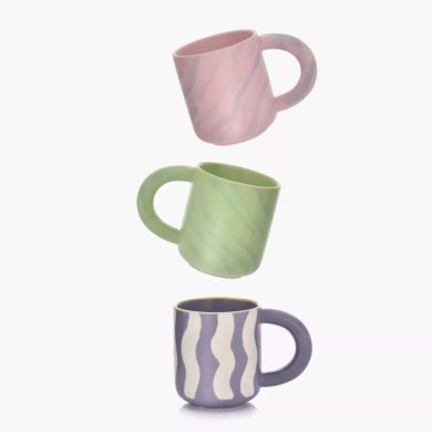 Кружка Duka BLOMEN 280 мл Зеленый - 3 Кружка Duka BLOMEN 280 мл Зеленый 2221930 фото - 3