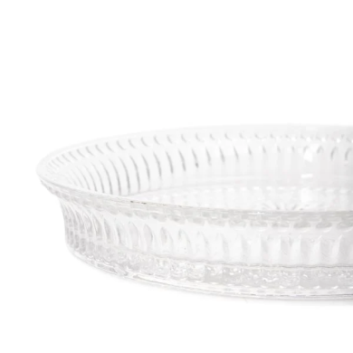 Сервировочное блюдо Homla BARREL 18 см | Прозрачный 215418 фото - 3