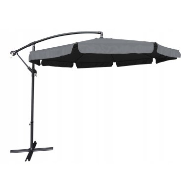 Садовый зонт с чехлом Kontrast DALLAS 300 см Темно-серый 5.06.27587 фото - 2