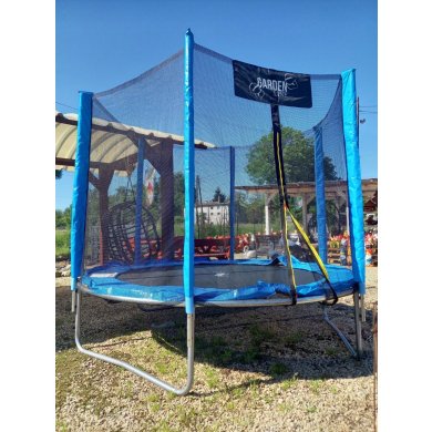 Батут із захисною сіткою Garden Line 252 см Синій - 2 Батут із захисною сіткою Garden Line 252 см Синій TRA9863 фото - 2