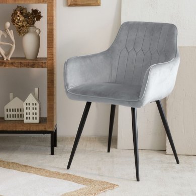 Обідній стілець Homla ETIENNE Світло-сірий 213722 фото - 6