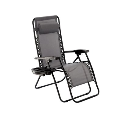 Складной шезлонг Garden Line LEZ5758 Серый - 2 Складной шезлонг Garden Line LEZ5758 Серый LEZ5758 фото - 2