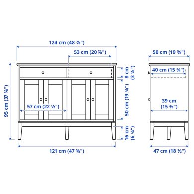 IKEA IDANAS (ИКЕА ИДАНАС) 80496025 фото - 3