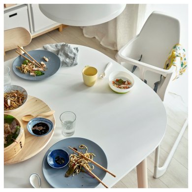 IKEA Обідній стіл VEDBO Білий (ИКЕА ВЕДБО) 10417456 фото - 4