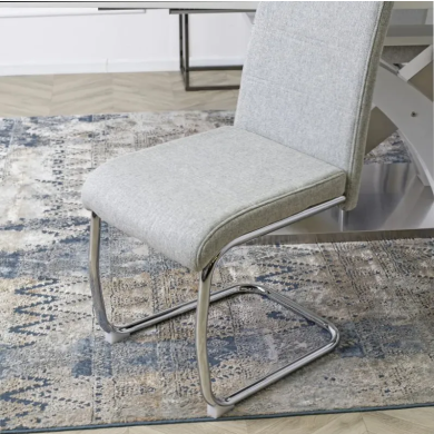 Обеденный стул Mebel Elit LOPEZ Светло-серый ME.LOPEZ/CZ/T/K фото - 12