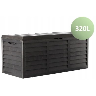 Садовый ящик Garden Line 320 л Черный - 12 Садовый ящик Garden Line 320 л Черный BOX8091 фото - 12