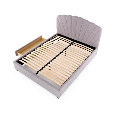 Кровать Halmar Gabriella | 160x200 / Светло-серый - 5 Кровать Halmar Gabriella | 160x200 / Светло-серый V-CH-GABRIELLA_160-LOZ фото - 5