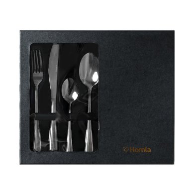 Набор столовых приборов Homla MELONTE 24 шт. | Серебристый - 8 Набор столовых приборов Homla MELONTE 24 шт. | Серебристый 160642 фото - 8