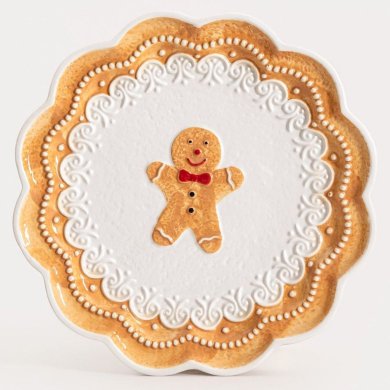 Сервірувальне блюдо Homla LOKKA 28,5 см Принт 242674