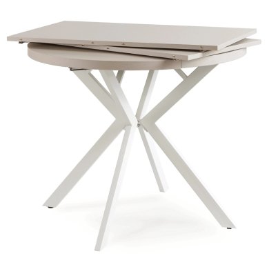 Розкладний обідній стіл Mebel Elit LUGO Кашемір - 2 Розкладний обідній стіл Mebel Elit LUGO Кашемір ME.LUGO/KASZ/B/S фото - 2