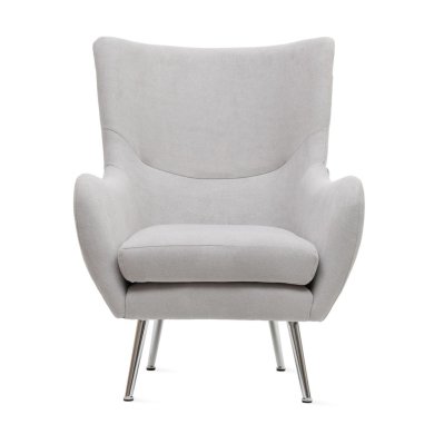 Крісло м'яке Homla SAMMAS Світло-сірий 211299 фото - 2