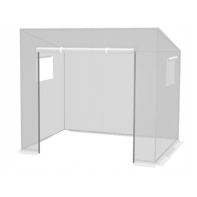 Парник теплиця Garden Line 200x77x168 см Білий TUN0766 фото - 3