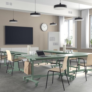 Складаний письмовий стіл MITTZON Зелений - 7 IKEA Складаний письмовий стіл MITTZON Зелений (ИКЕА МИЦОН) 80527951 фото - 7