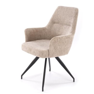 Обеденный стул поворотный Halmar K542 Бежевый - 3 Обеденный стул поворотный Halmar K542 Бежевый V-CH-K/542-KR-BEŻOWY фото - 3