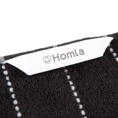 Рушник для рук Homla STRAPE 50x90 см Чорний 213410 фото - 3