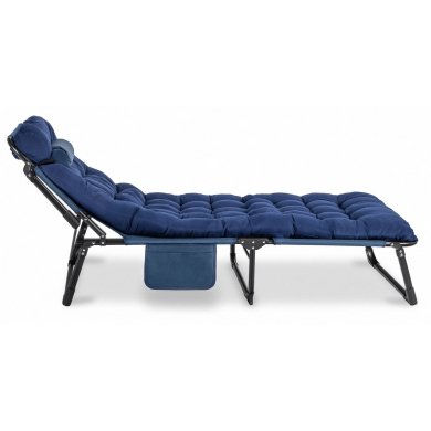 Складной шезлонг Mebel Elit SATURN Синий ME.SATURN/GR/T/LOZ фото - 4