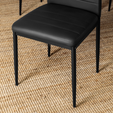 Обеденный стул Mebel Elit NARIS Черный - 10 Обеденный стул Mebel Elit NARIS Черный ME.NARIS/CZ/E/K фото - 10