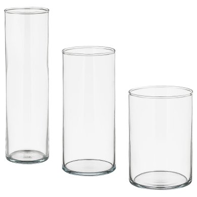 IKEA Набор ваз CYLINDER (ИКЕА ЦИЛИНДР) 60175092