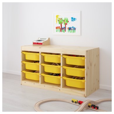IKEA Стелаж із контейнерами TROFAST (ИКЕА ТРОФАСТ) 39240867 фото - 2