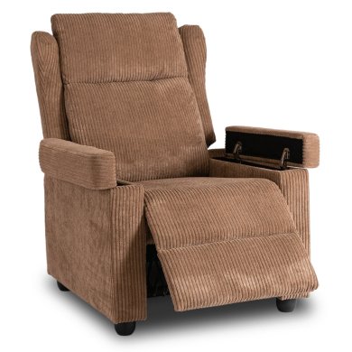 Крісло м'яке розкладне з реклайнером Mebel Elit SPENCER Velvet Коричневий - 4 Крісло м'яке розкладне з реклайнером Mebel Elit SPENCER Velvet Коричневий ME.SPENCER/BR/SZTR/FW фото - 4