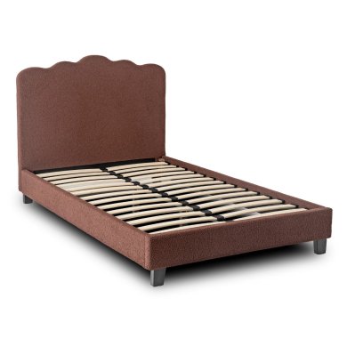 Кровать Mebel Elit CRATER Boucle 120x200 см Коричневый ME.CRATER/120/BR/TB/LOZ фото - 2