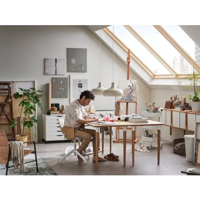 IKEA Стільниця ANFALLARE 140х65 см Бамбук (ИКЕА АНФАЛЛАРЕ) 00465141 фото - 3