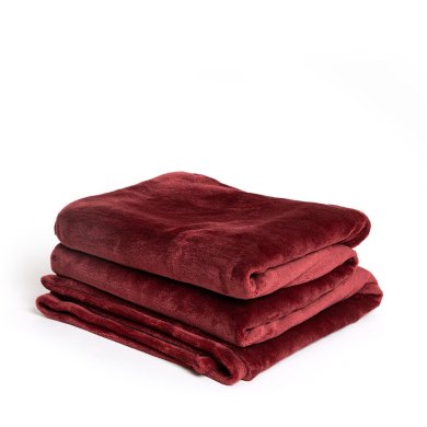 Плед Homla ROTE 150x200 см Бордовый 210132