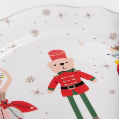 Десертна тарілка Homla LICOLA 21 см Принт 232458 фото - 3