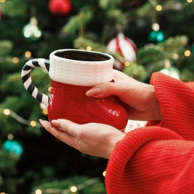 Кружка Homla BARGOS 450 мл Червоний 234214 фото - 4