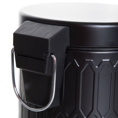 Відро для сміття Homla JOVE 3 л Чорний - 6 Відро для сміття Homla JOVE 3 л Чорний 226990 фото - 6
