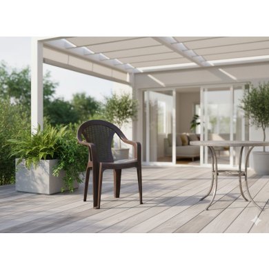 Садовий стілець Garden Line CT010 Коричневий CT010-R/BR фото - 3