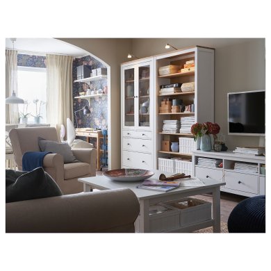 IKEA Стеллаж HEMNES Белый (ИКЕА ХЕМНЭС) 60413502 фото - 9