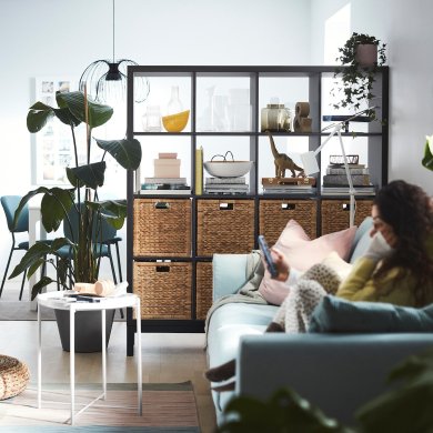 IKEA Стелаж KALLAX Коричневий (ИКЕА КАЛЛАКС) 79442712 фото - 6